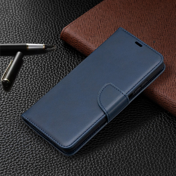For Xiaomi Mi 10T 5G Retro Lambskin Texture Pure Color Horizontal Flip PU Leather Case with Holder & Card Slots & Wallet & Lanyard