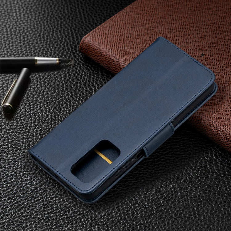 For Xiaomi Mi 10T 5G Retro Lambskin Texture Pure Color Horizontal Flip PU Leather Case with Holder & Card Slots & Wallet & Lanyard