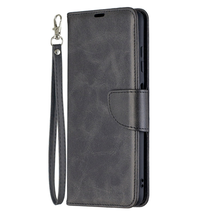 For Xiaomi Poco X3 Retro Lambskin Texture Pure Color Horizontal Flip PU Leather Case with Holder & Card Slots & Wallet & Lanyard