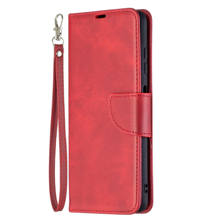 For Xiaomi Poco X3 Retro Lambskin Texture Pure Color Horizontal Flip PU Leather Case with Holder & Card Slots & Wallet & Lanyard