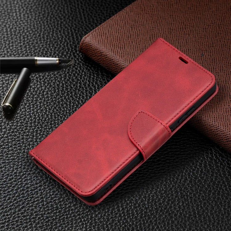 For Nokia 2.4 Retro Lambskin Texture Pure Color Horizontal Flip PU Leather Case with Holder & Card Slots & Wallet & Lanyard
