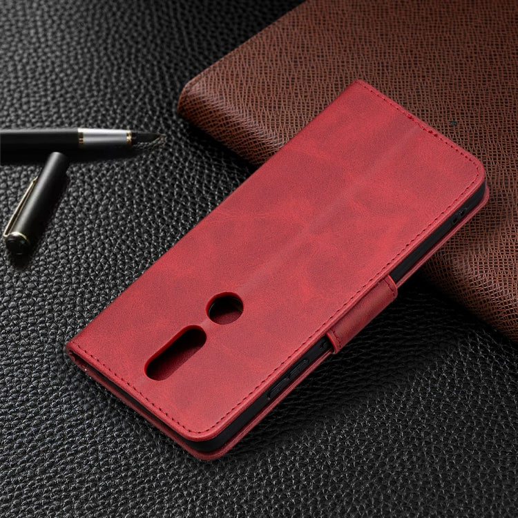 For Nokia 2.4 Retro Lambskin Texture Pure Color Horizontal Flip PU Leather Case with Holder & Card Slots & Wallet & Lanyard