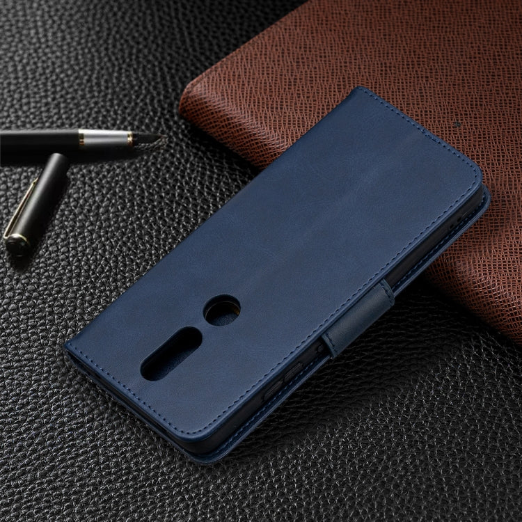 For Nokia 2.4 Retro Lambskin Texture Pure Color Horizontal Flip PU Leather Case with Holder & Card Slots & Wallet & Lanyard