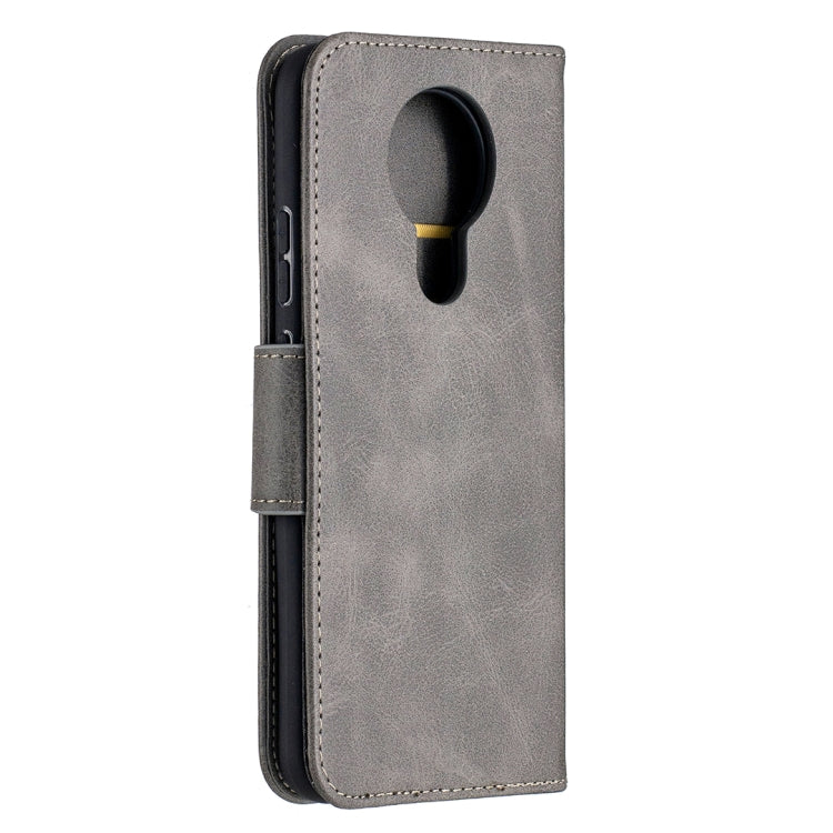 For Nokia 3.4 Retro Lambskin Texture Pure Color Horizontal Flip PU Leather Case with Holder & Card Slots & Wallet & Lanyard
