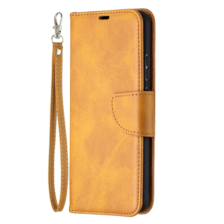 For Nokia 3.4 Retro Lambskin Texture Pure Color Horizontal Flip PU Leather Case with Holder & Card Slots & Wallet & Lanyard