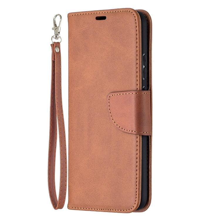 For Nokia 3.4 Retro Lambskin Texture Pure Color Horizontal Flip PU Leather Case with Holder & Card Slots & Wallet & Lanyard