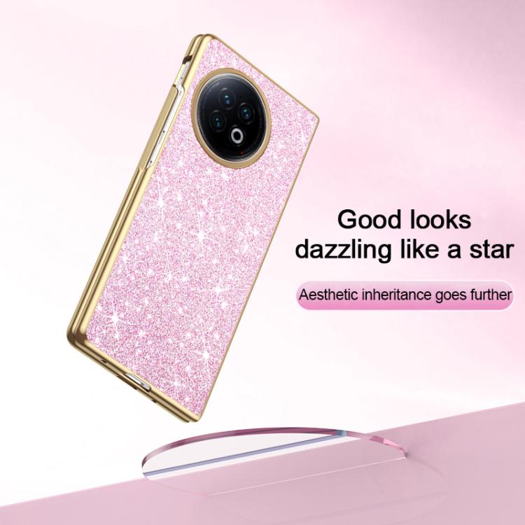 For vivo X Fold2 Electroplate Glittery Shockproof Phone Case