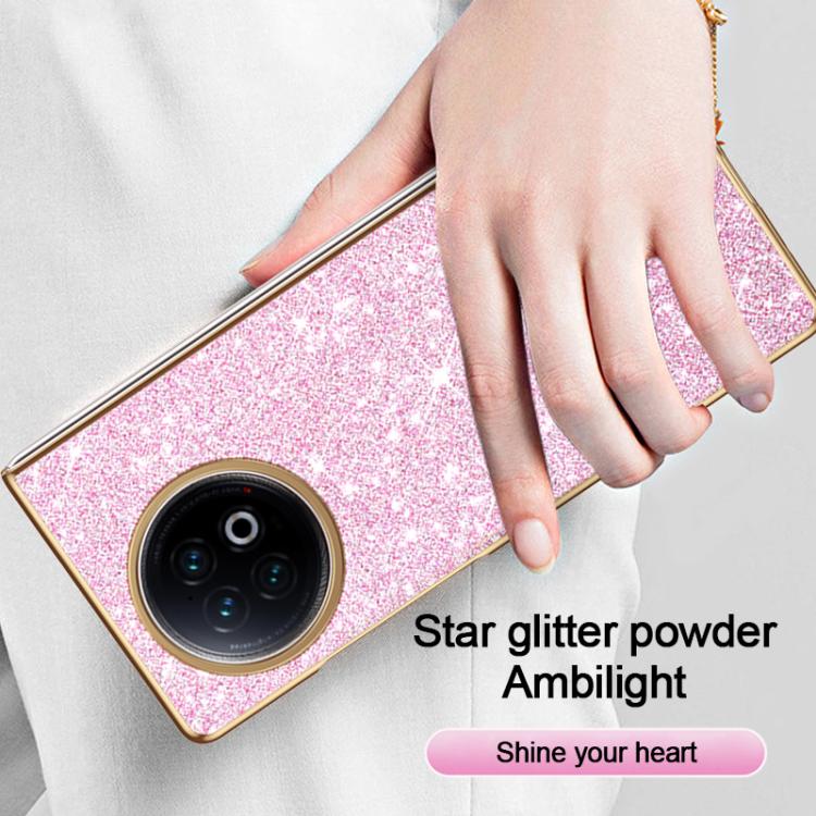 For vivo X Fold2 Electroplate Glittery Shockproof Phone Case
