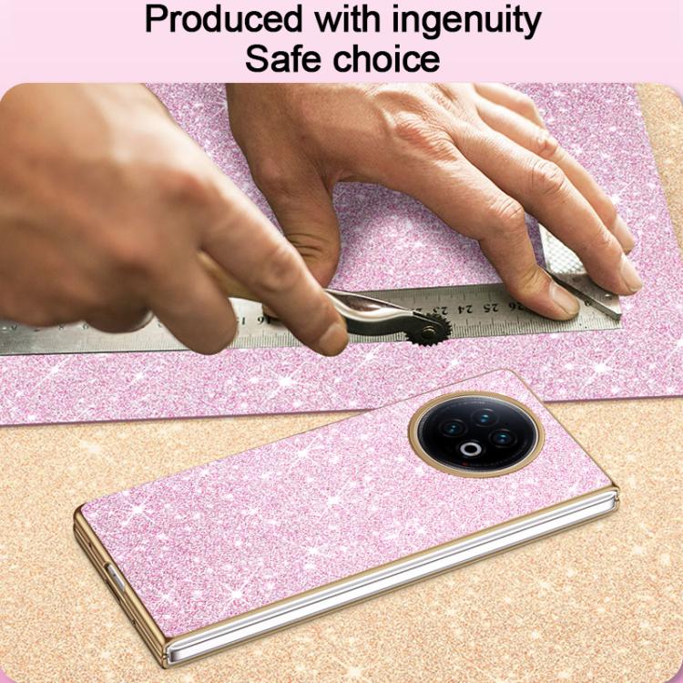 For vivo X Fold2 Electroplate Glittery Shockproof Phone Case