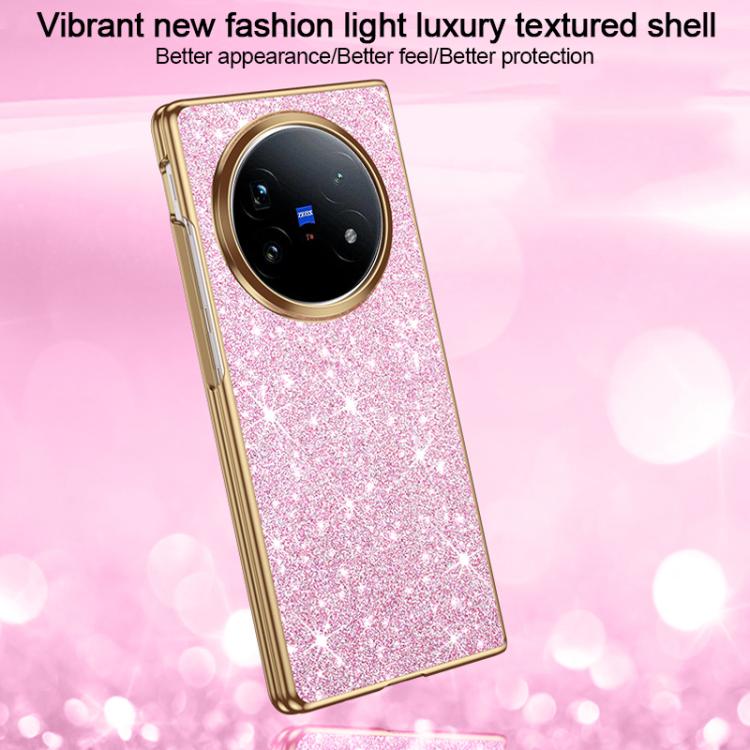 For vivo X Fold5 Electroplate Glittery Shockproof Phone Case