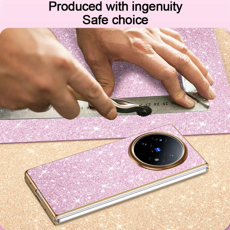 For vivo X Fold5 Electroplate Glittery Shockproof Phone Case