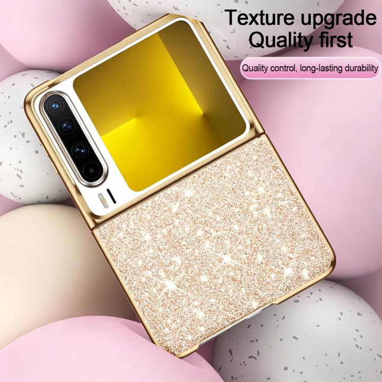 For Huawei Pura X Electroplate Glittery Shockproof Phone Case