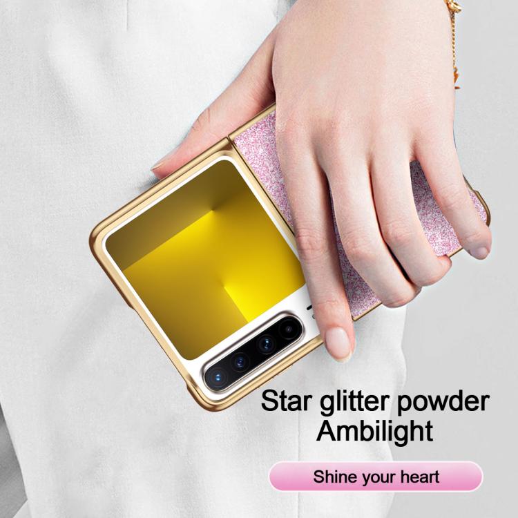 For Huawei Pura X Electroplate Glittery Shockproof Phone Case