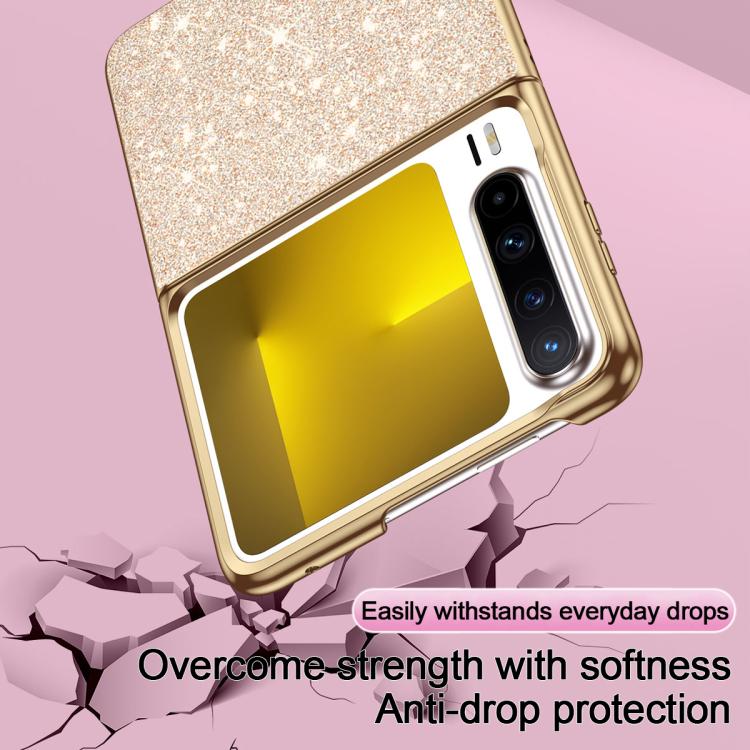 For Huawei Pura X Electroplate Glittery Shockproof Phone Case