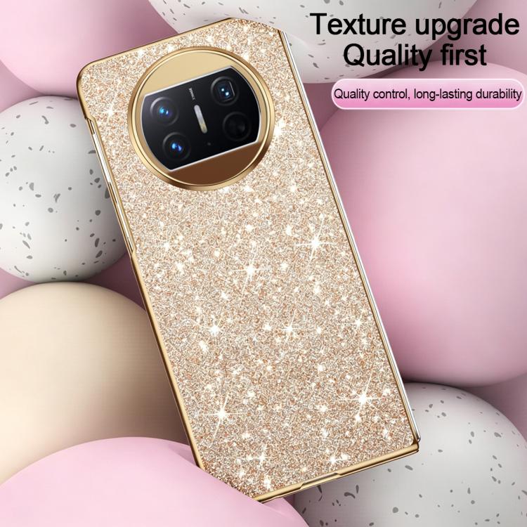 For Huawei Mate X3 Electroplate Glittery Shockproof Phone Case