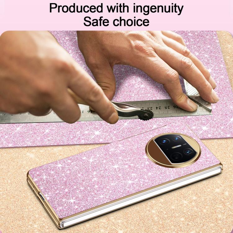For Huawei Mate X3 Electroplate Glittery Shockproof Phone Case