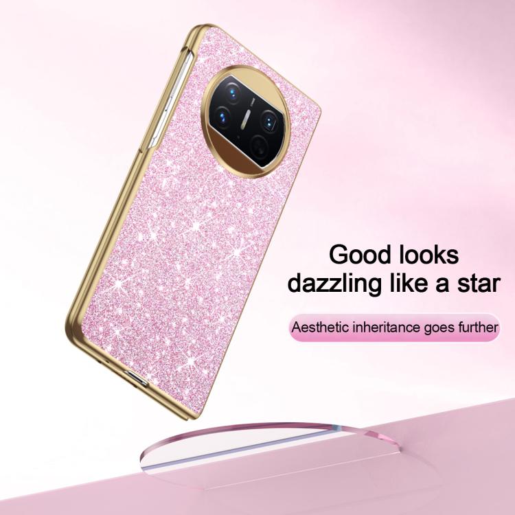 For Huawei Mate X3 Electroplate Glittery Shockproof Phone Case