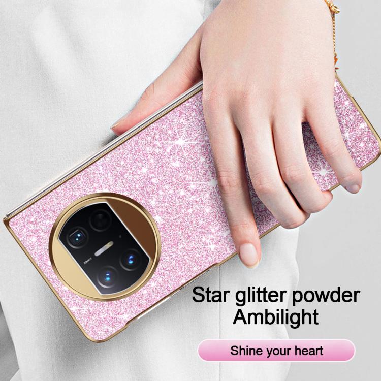 For Huawei Mate X3 Electroplate Glittery Shockproof Phone Case