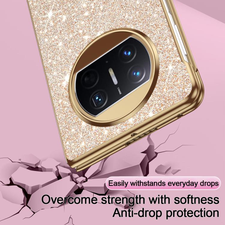 For Huawei Mate X3 Electroplate Glittery Shockproof Phone Case