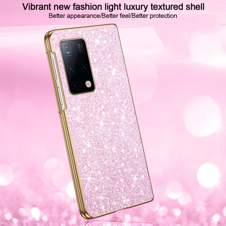 For Huawei Mate X2 Electroplate Glittery Shockproof Phone Case