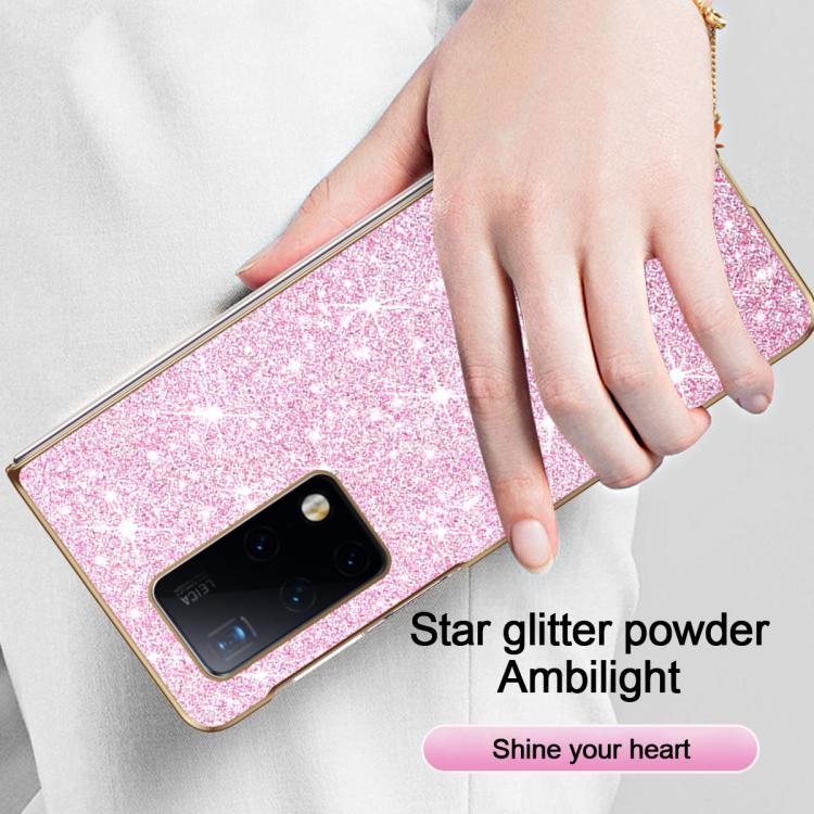 For Huawei Mate X2 Electroplate Glittery Shockproof Phone Case