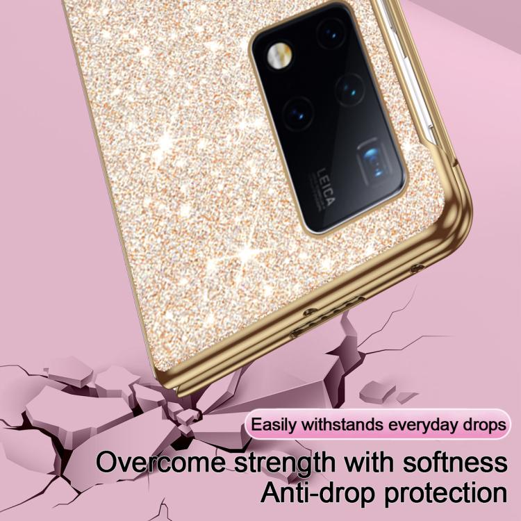 For Huawei Mate X2 Electroplate Glittery Shockproof Phone Case