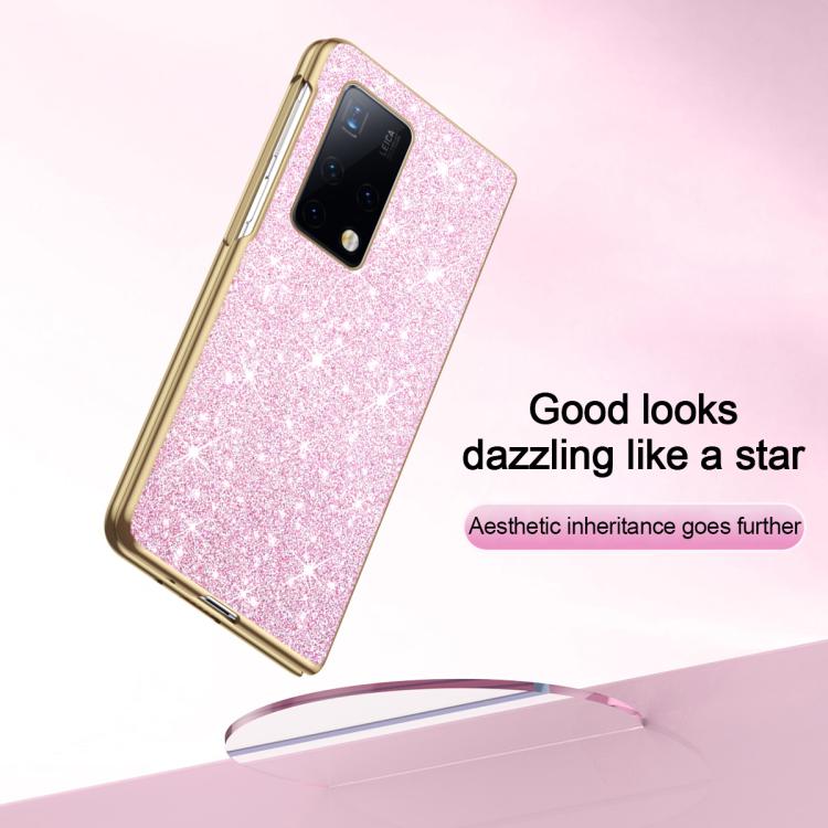 For Huawei Mate X2 Electroplate Glittery Shockproof Phone Case