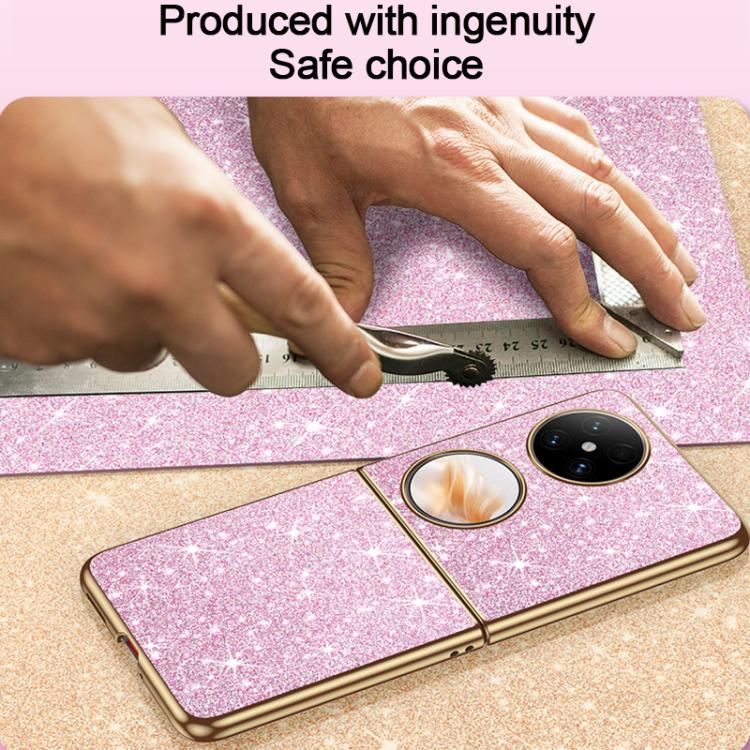 For Huawei Pocket 2 Electroplate Glittery Shockproof Phone Case