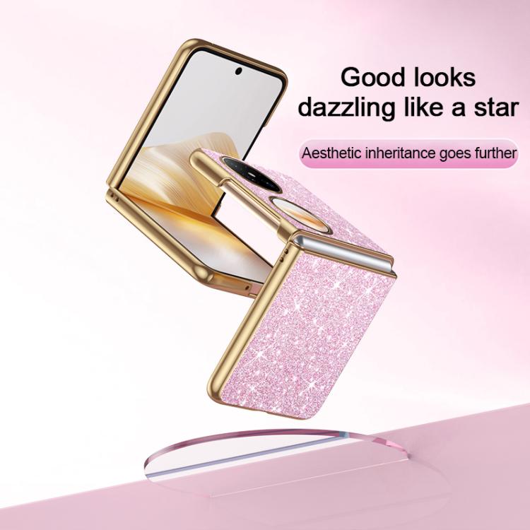 For Huawei Pocket 2 Electroplate Glittery Shockproof Phone Case
