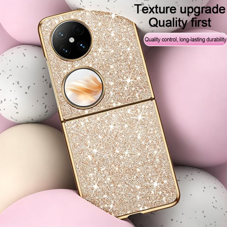 For Huawei Pocket 2 Electroplate Glittery Shockproof Phone Case