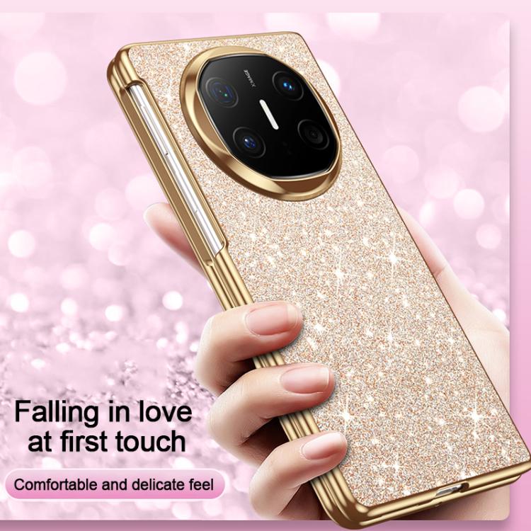For Huawei Mate X6 Electroplate Glittery Shockproof Phone Case