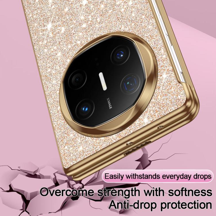 For Huawei Mate X6 Electroplate Glittery Shockproof Phone Case