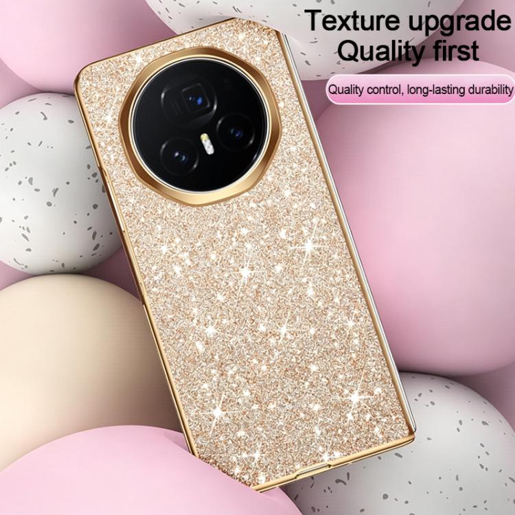 For Honor Magic V5 Electroplate Glittery Shockproof Phone Case