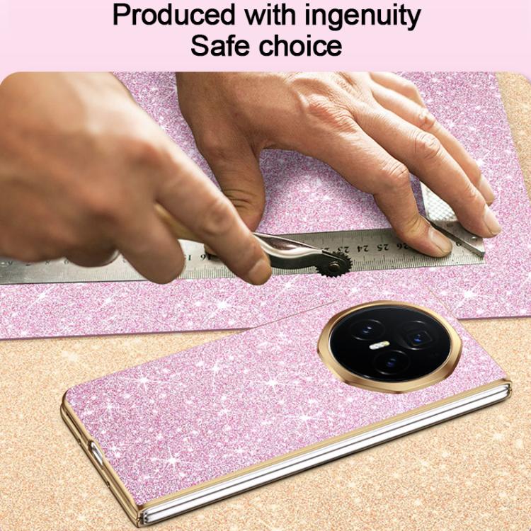 For Honor Magic V5 Electroplate Glittery Shockproof Phone Case