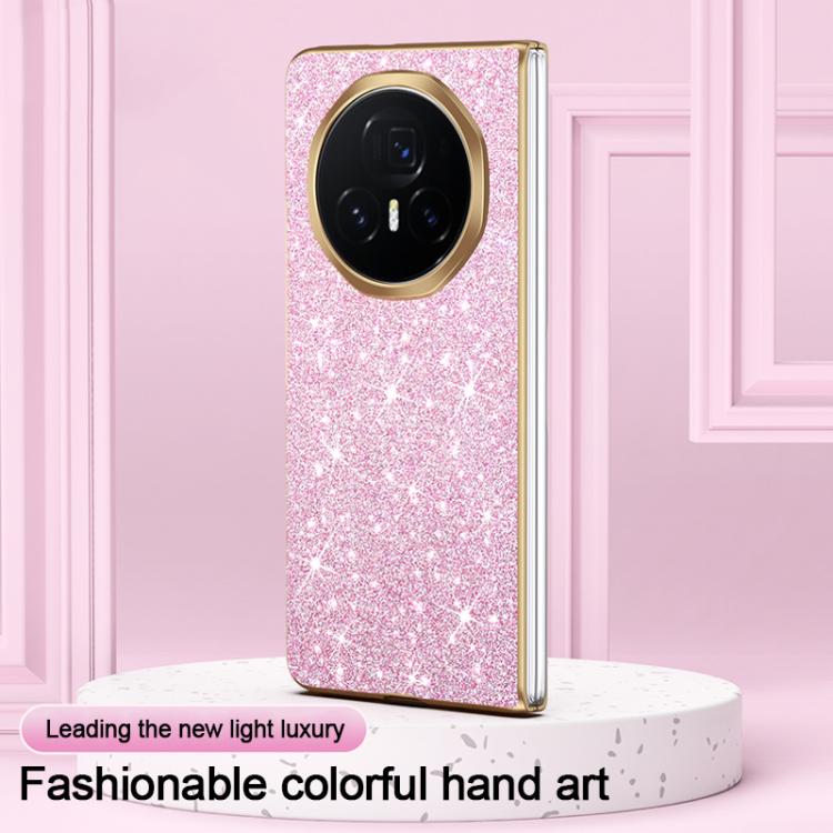For Honor Magic V5 Electroplate Glittery Shockproof Phone Case