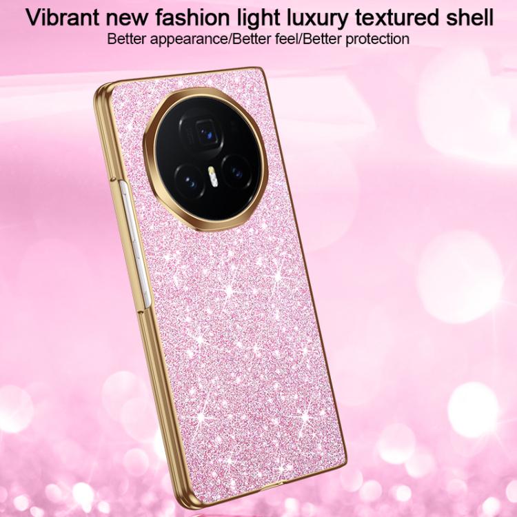 For Honor Magic V5 Electroplate Glittery Shockproof Phone Case