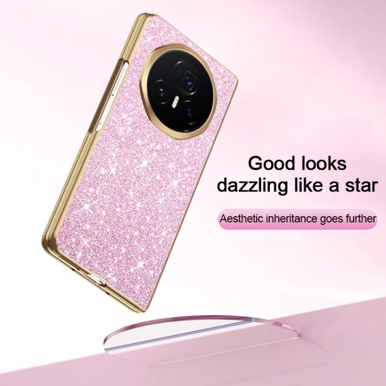 For Honor Magic V5 Electroplate Glittery Shockproof Phone Case
