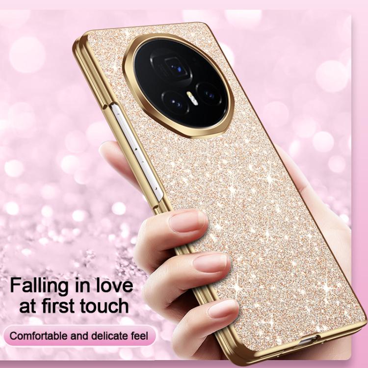 For Honor Magic V5 Electroplate Glittery Shockproof Phone Case