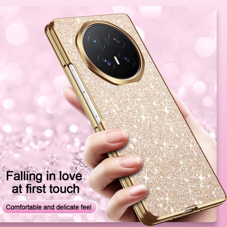 For Honor Magic V6 Electroplate Glittery Shockproof Phone Case