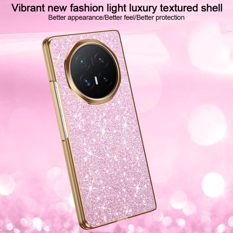 For Honor Magic V6 Electroplate Glittery Shockproof Phone Case