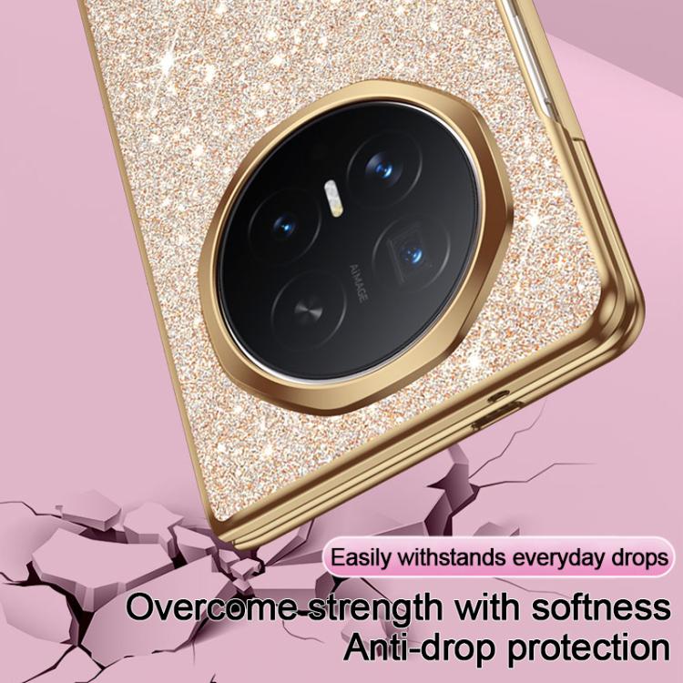 For Honor Magic V6 Electroplate Glittery Shockproof Phone Case