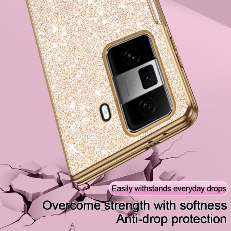 For Honor Magic Vs3 Electroplate Glittery Shockproof Phone Case