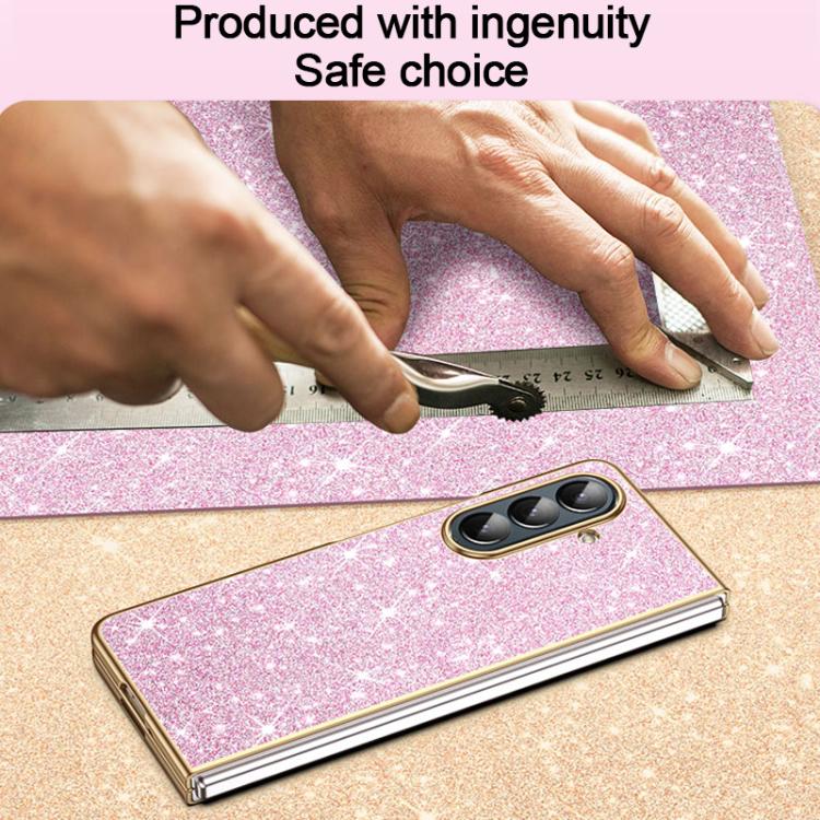 For Galaxy Z Fold7 5G Electroplate Glittery Shockproof Phone Case