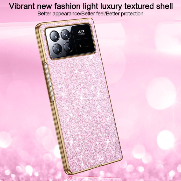 For Xiaomi Mix Fold 3 Electroplate Glittery Shockproof Phone Case