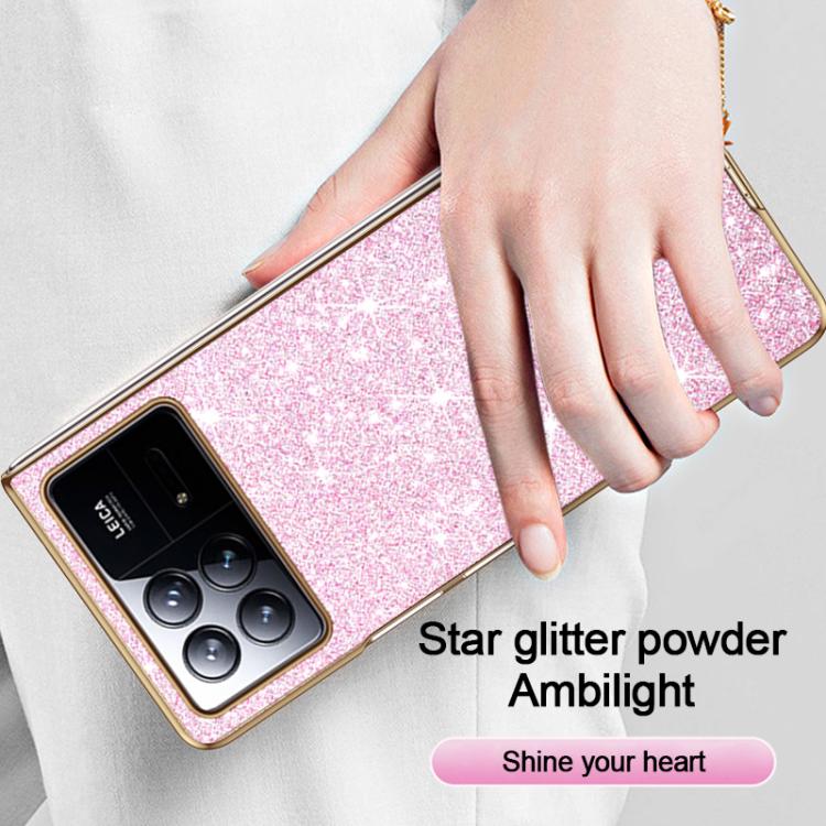 For Xiaomi Mix Fold 3 Electroplate Glittery Shockproof Phone Case