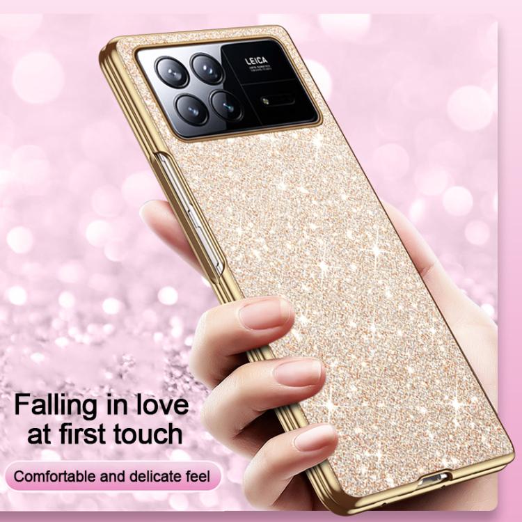For Xiaomi Mix Fold 3 Electroplate Glittery Shockproof Phone Case