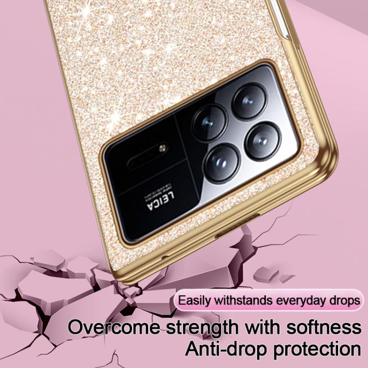 For Xiaomi Mix Fold 3 Electroplate Glittery Shockproof Phone Case