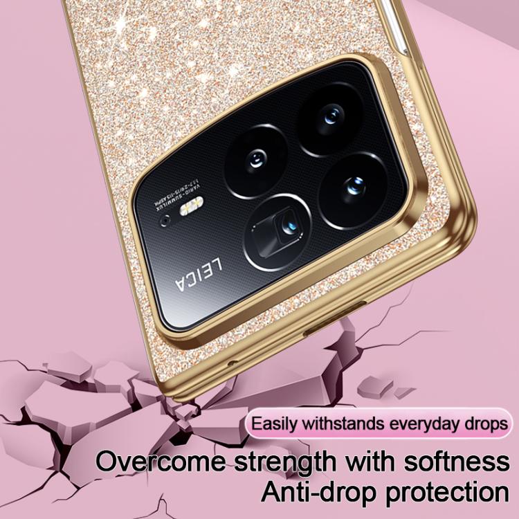 For Xiaomi Mix Fold 4 Electroplate Glittery Shockproof Phone Case