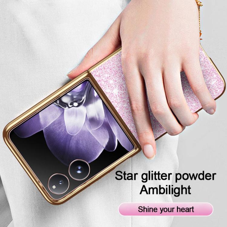 For Xiaomi Mix Flip Electroplate Glittery Shockproof Phone Case