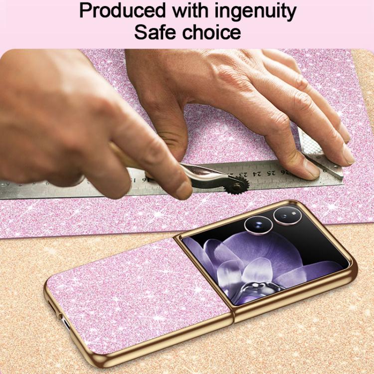 For Xiaomi Mix Flip Electroplate Glittery Shockproof Phone Case